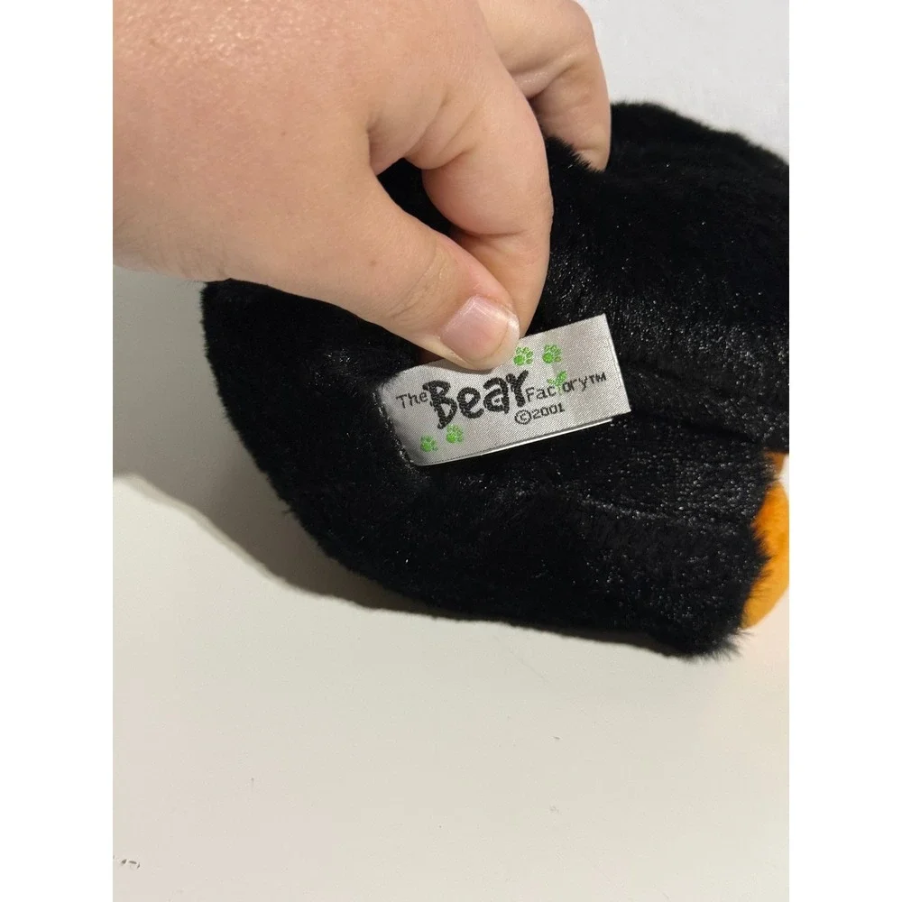 The Bear Factory Ember Black Bear Plush 8